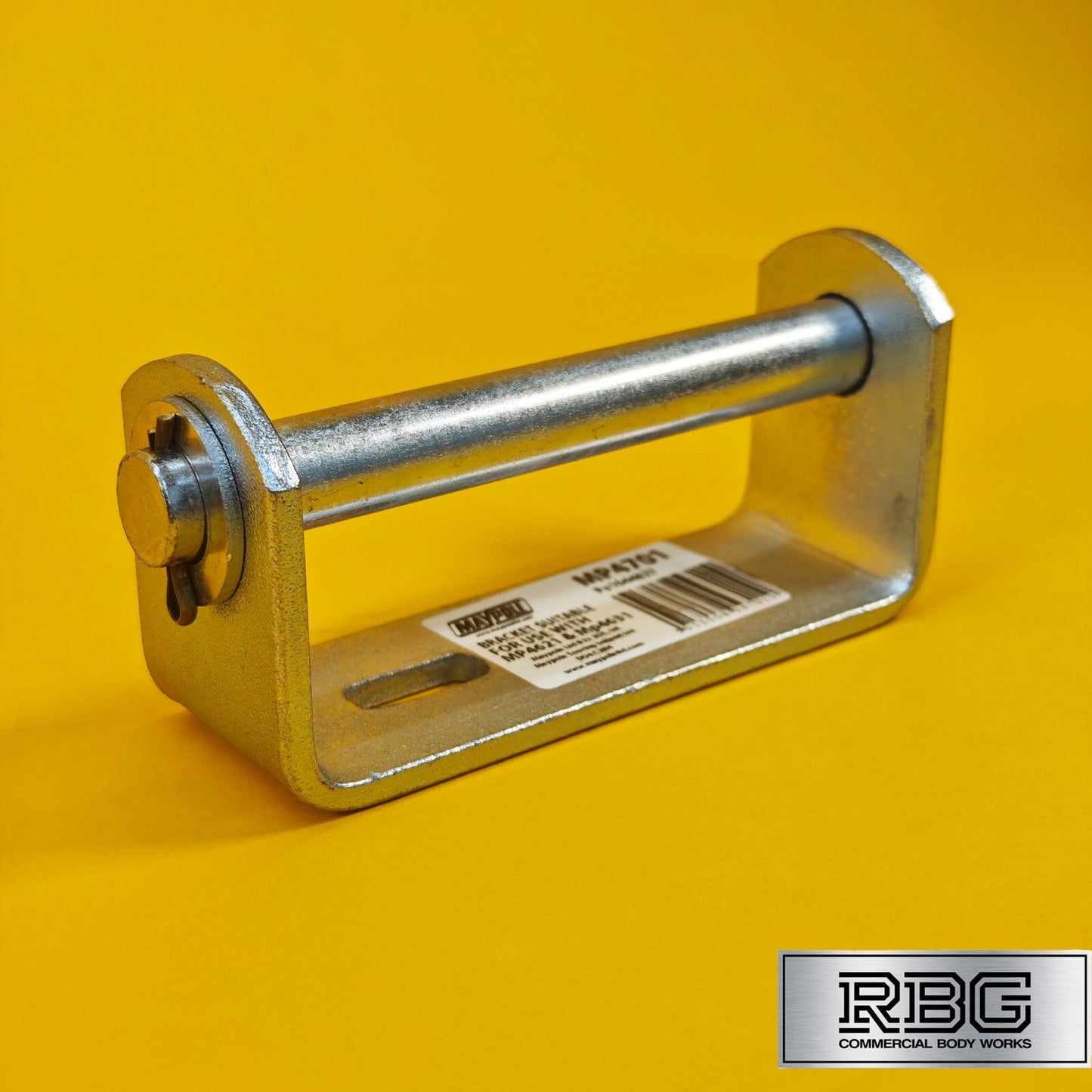Keel Roller Bracket with 19mm Spindle for Boat Trailers Zinc Plated Steel UK