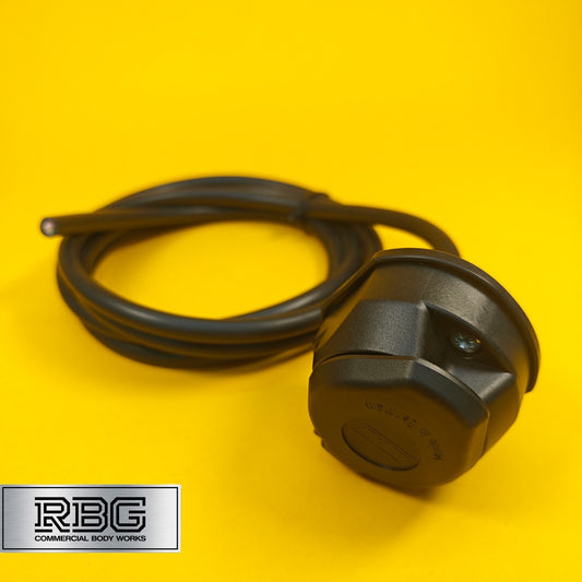 13 Pin Socket Assembly With 2m Pre-Wired 8 Core Cable Professional Towing UK