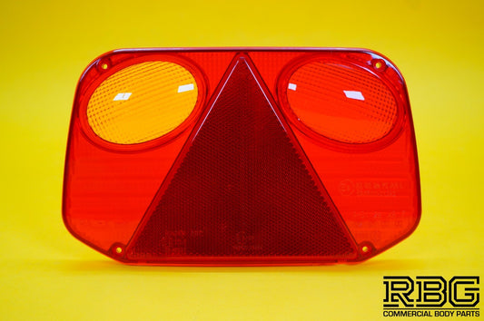 Replacement Lens for Radex 2800 LEFT Hand Rear Combination Light for Trailer