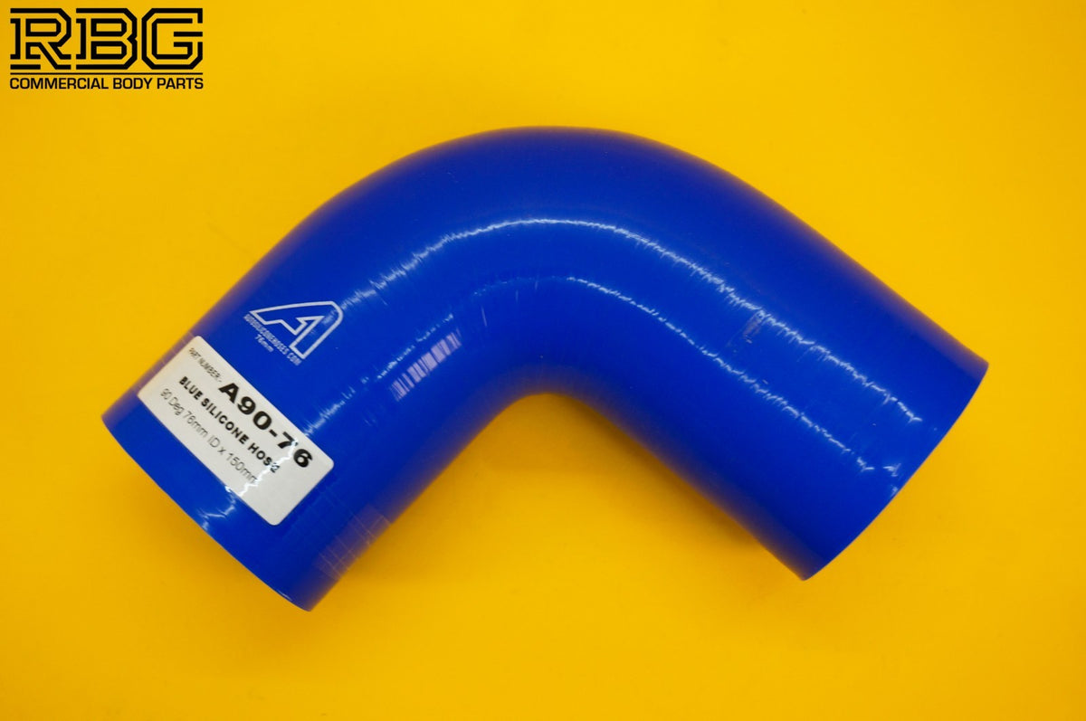 Silicone Hose 90 Degree Elbow Bend Turbo Water Boost Intercooler Pipes - 3 SIZES