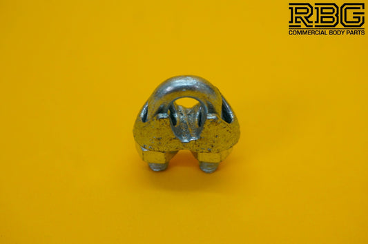 Wire Rope Grip 5mm Steel Cable Grip Bull Dog Clamp U Bolt Zinc Plated Heavy Duty