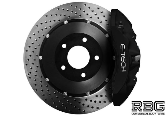 Brake Caliper Paint Kit MATT BLACK Paint + Cleaner + Brush E-TECH Car Vehicle UK