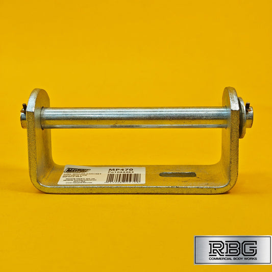 Keel Roller Bracket with 16mm Spindle for Boat Trailers Zinc Plated Steel UK