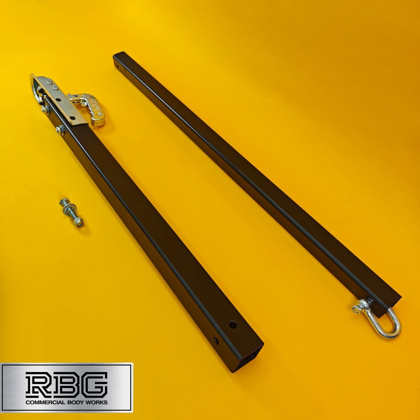 Vehicle Recovery Tow Pole 3.5Ton Ridged Towing Bar 1.8m 3500kg 2pc Steel Car Van