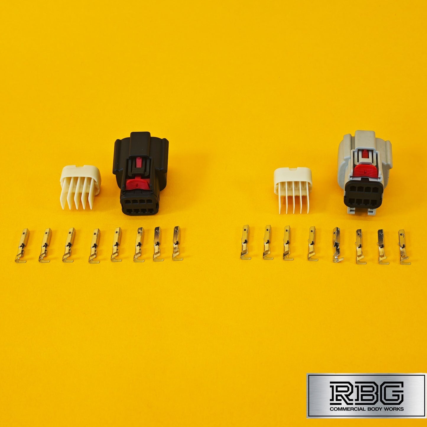 Ford Transit MK8 Wiring Loom Plugs Black & Grey Tail Light Lamp Tipper Recovery