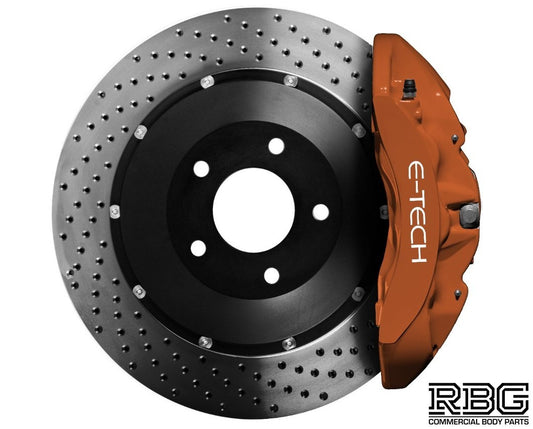 Brake Caliper Paint Kit COPPER Paint + Cleaner + Brush E-TECH For Car Vehicle UK