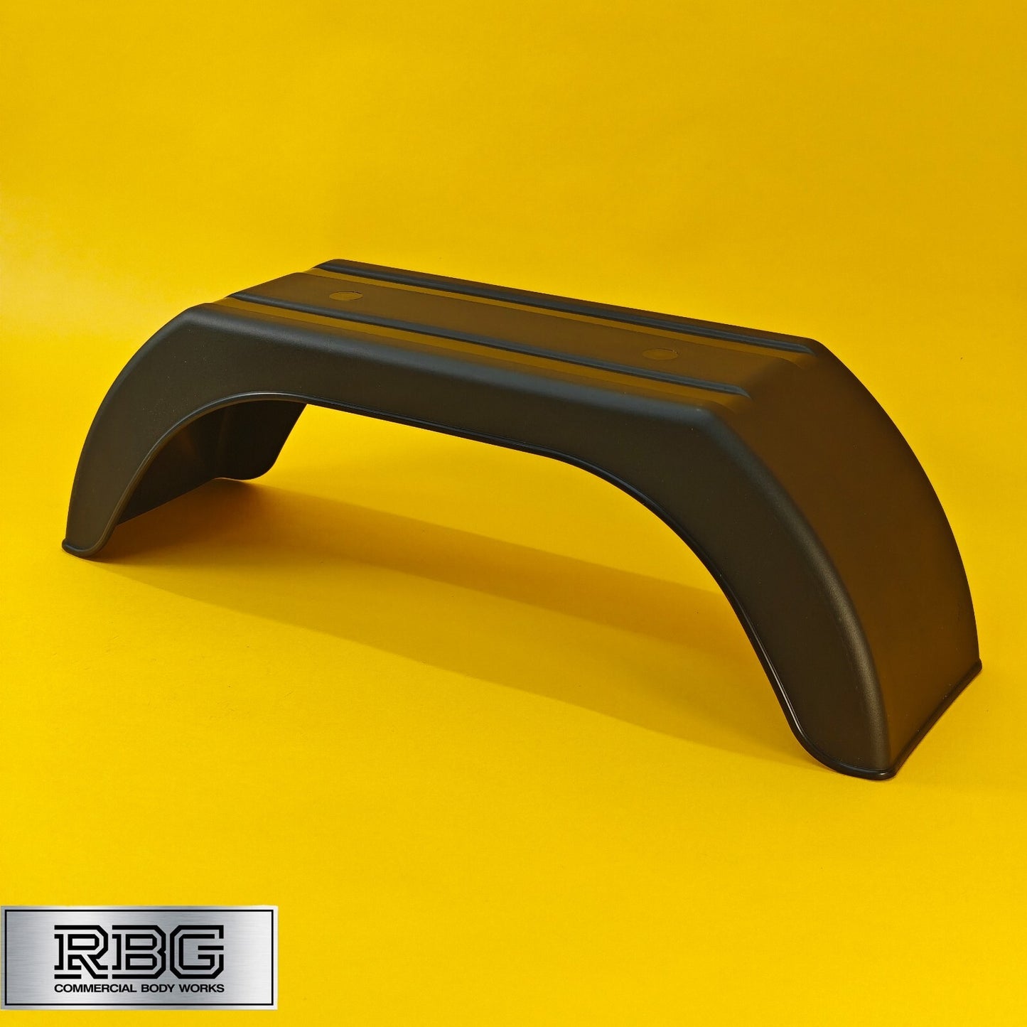 8 Inch Plastic Mudguard Single 550mm x 160mm for Trailer 8″ Wheels Domar Deluxe