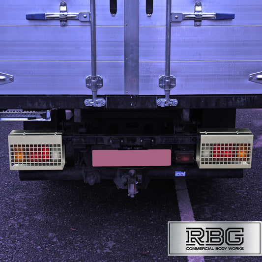 Light Guards for Isuzu Grafter THICK 3mm Galvanized Aluminum Truck Tipper UK
