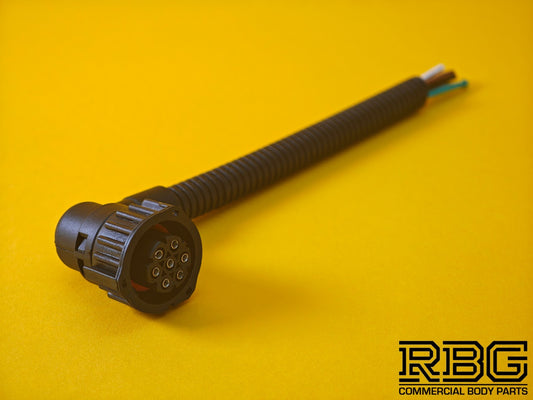 6/7 Pin Connector Plug for Rear Light SPRINTER, IVECO, MAN... Lorries Trucks 12V