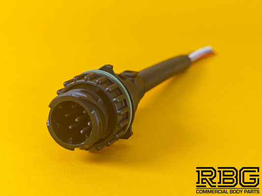 6/7 Pin Connector Plug Male Rear Light SPRINTER, IVECO, MAN... Lorries Trucks