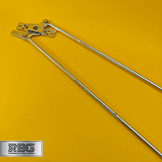 Rod Lock Bars Left Hand 2310mm 3 Point Locking For Doors Trailer Truck Steel UK