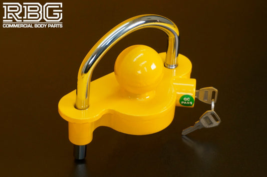 Trailer Hitch Lock 50mm Coupling Universal Security Coupler Tow Ball Heavy Duty