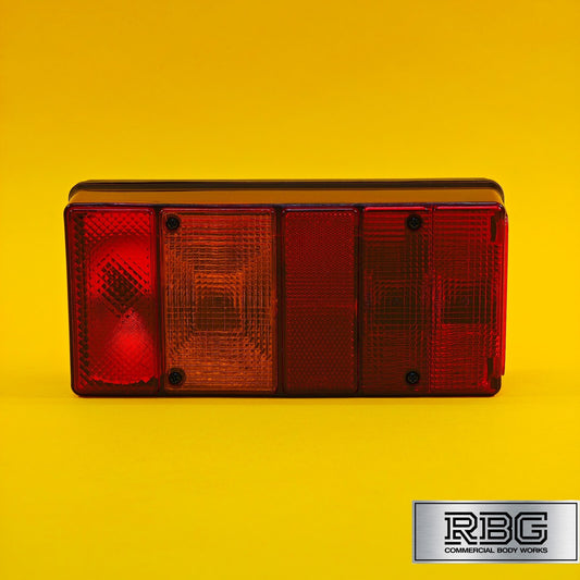 Rear Combination Bulb Light AJBA 6 Function Lamp for Trailer Caravan 12V Italy