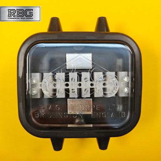 8 Way Junction Box Waterproof Rubber Block Britax for Towing Trailer Caravan UK