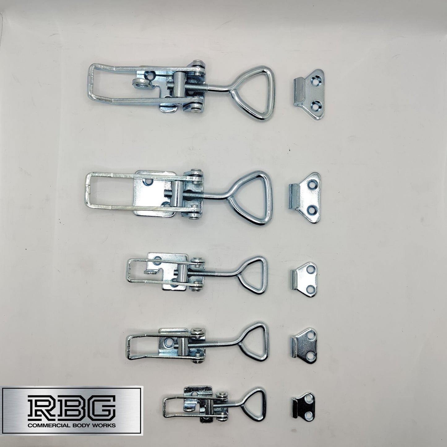 1x Over Centre Fastener OJOP + Catch Plate SMALL LOCKING Trailer Truck Caravan