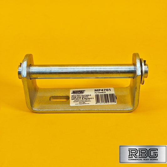 Keel Roller Bracket with 19mm Spindle for Boat Trailers Zinc Plated Steel UK