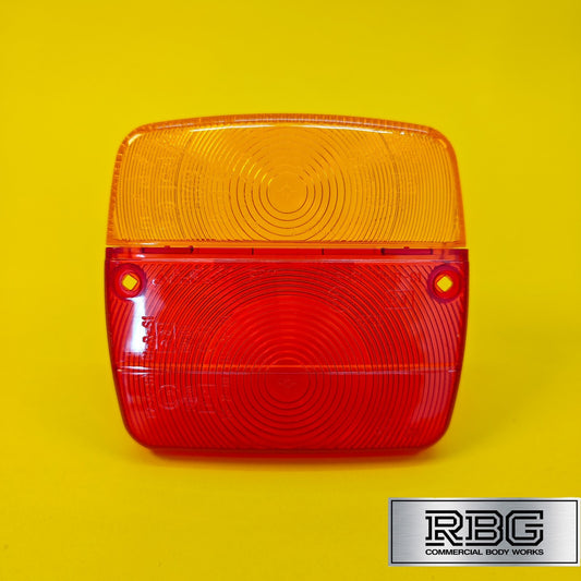 Replacement LENS for AJBA FP11 or FP18 Rear Trailer Lamp Light - Daxara & Erde
