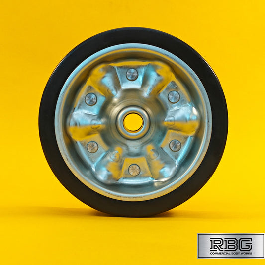 Spare Wheel for Jockey Wheels Replacement for Trailer Rubber Tyre 200mm UK