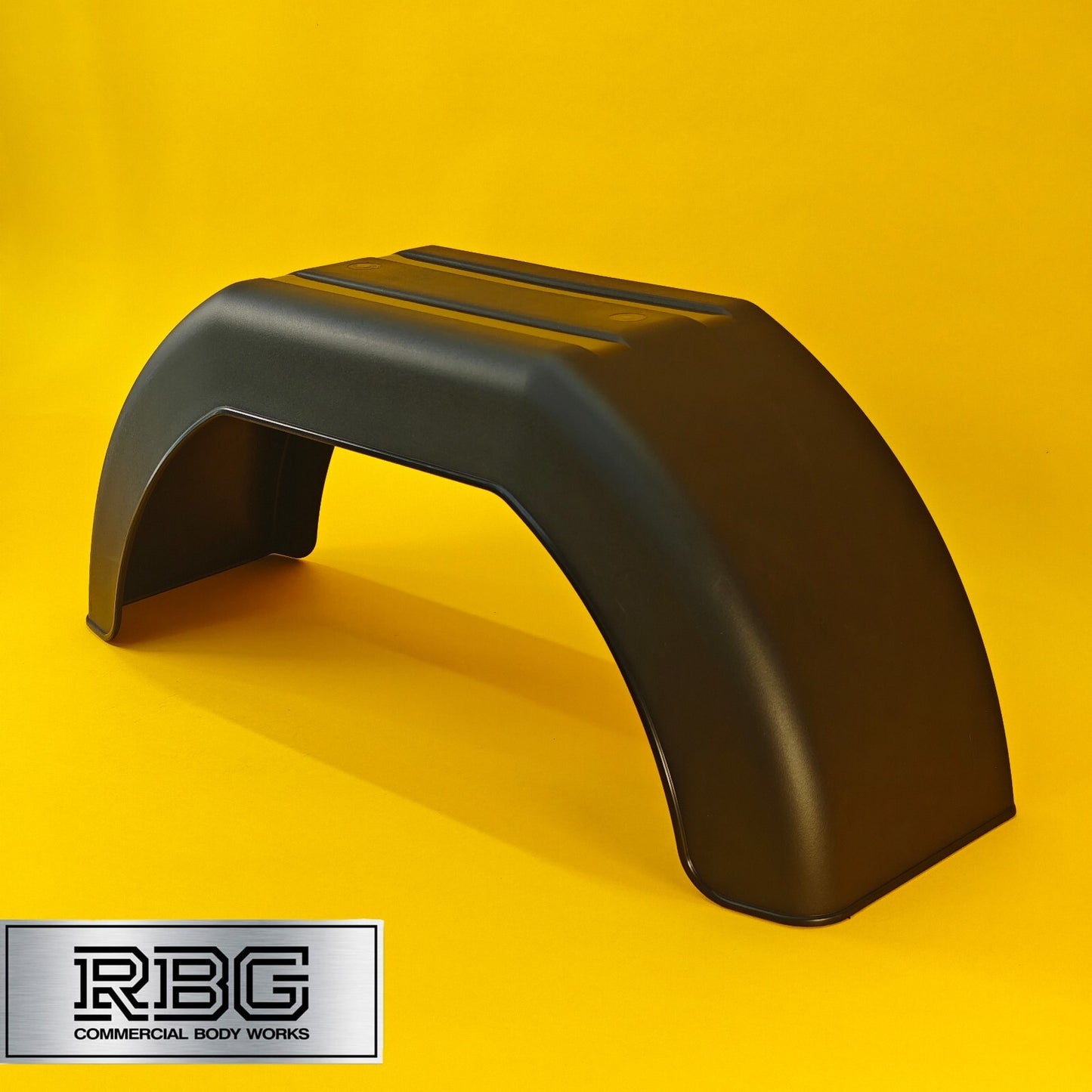 10 Inch Plastic Mudguard Single 610mm x 180mm for Trailer 10″ Wheel Domar Deluxe