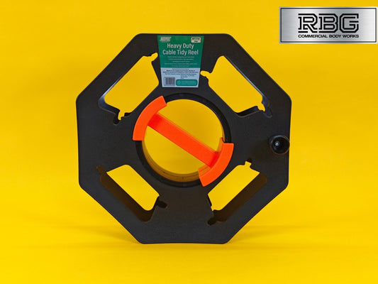 Cable Tidy Reel for 25m Cable Wire Hook Up Mains Lead Caravan Motorhome Camper