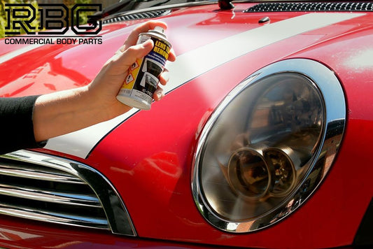 Lens Tint Remover Spray E-TECH 150ml Headlight Lens Glass Plastic Car Motorbike