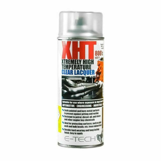 Extremely High Temperature Clear Lacquer 400ml E-TECH XHT Paint Protector Car