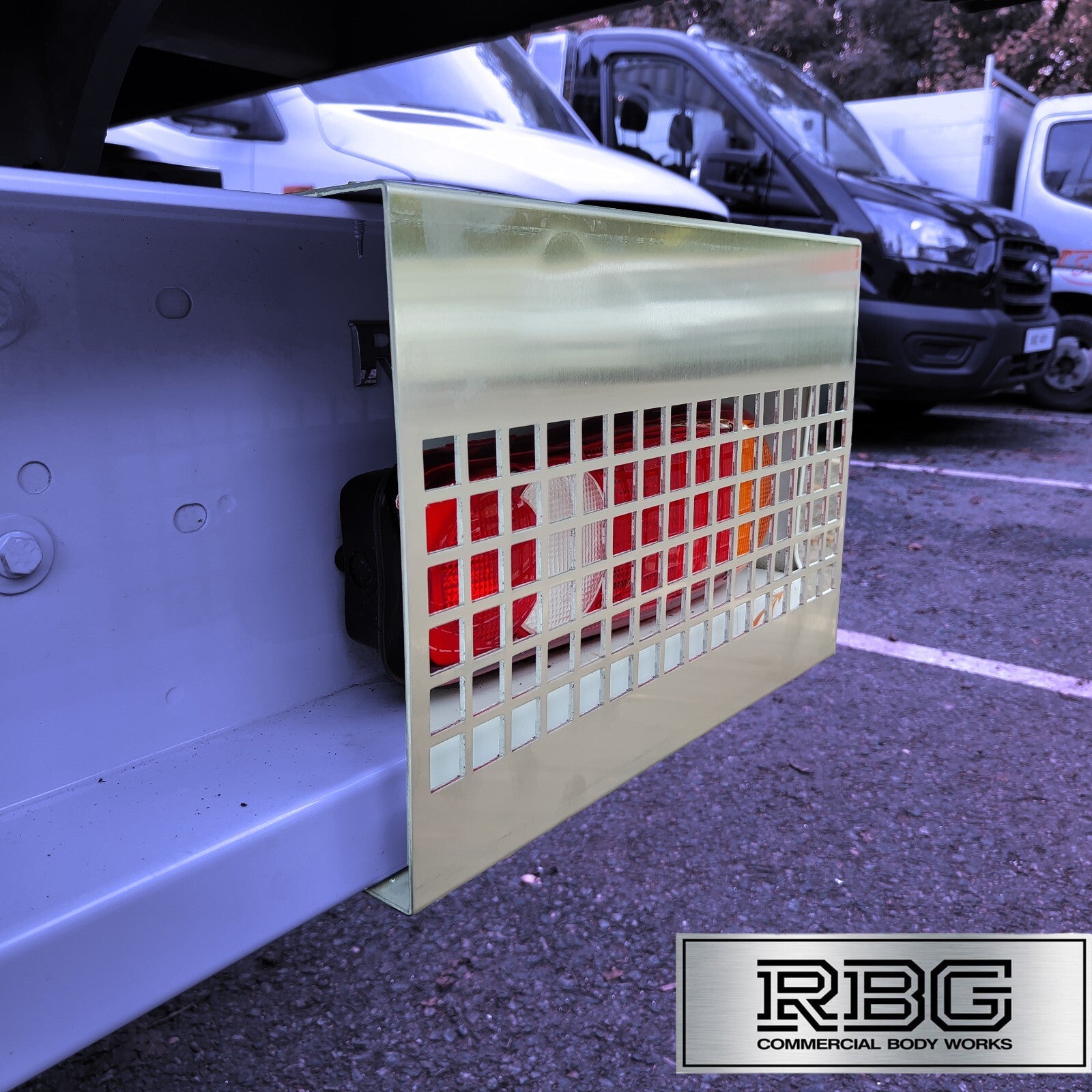 Renault Master Light Guards 3mm Thick Aluminium Dropside/Tipper Truck UK Made