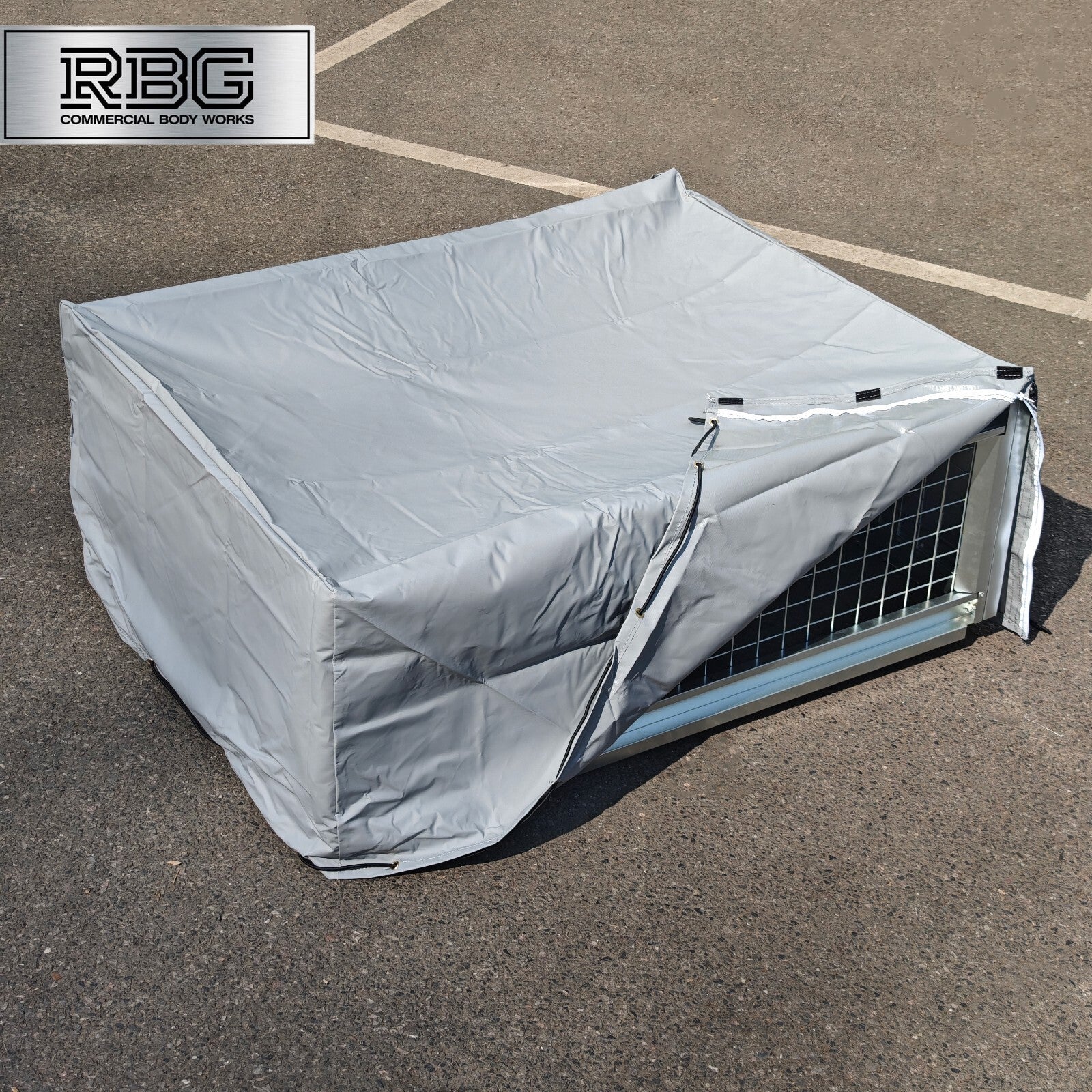 Cover For Erde 122 & Maypole MP6812 Trailer's High Side Mesh Kit Durable PVC UK