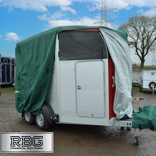 Horse Box Cover + Tow Hitch Cover 4-Ply Full Breathable Waterproof Ifor Williams