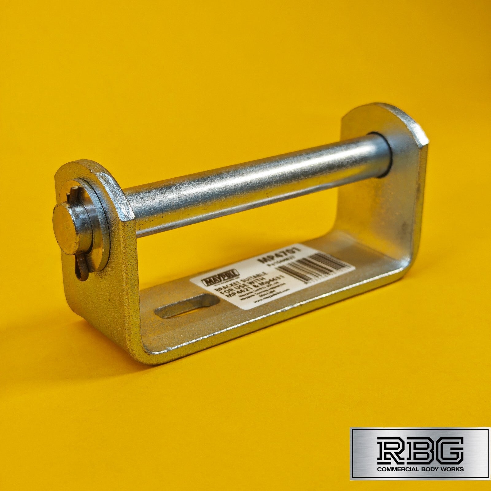 Keel Roller Bracket with 19mm Spindle for Boat Trailers Zinc Plated Steel UK