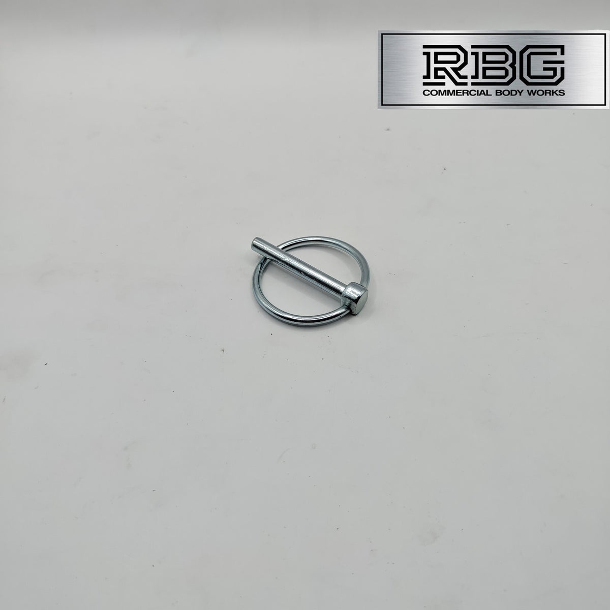 2x Lynch Pins Ø6 x 45mm Zinc Plated Steel Linch Pins Trailer, Tractor, Truck