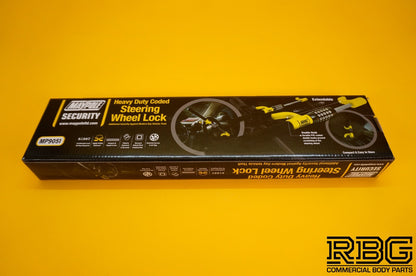 Universal Steering Wheel Lock 5-Digit Combination Heavy Duty Anti Theft Security