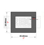 ALUMINIUM SQUARE BOX SECTION Various Sizes In Metric & Inch Free UK Delivery