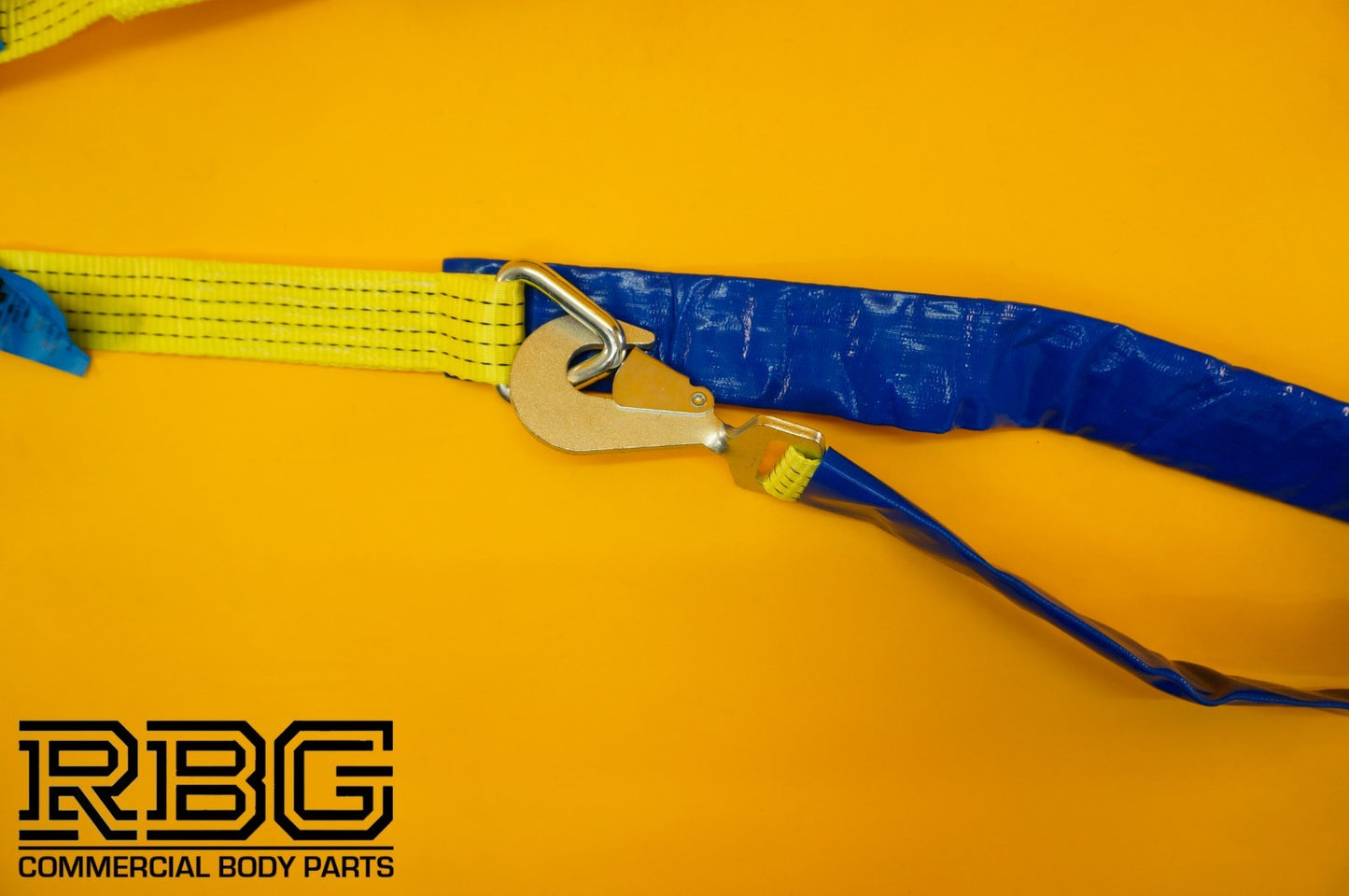 Winching Assistance Straps 1.5m x 50mm Webbing Winch Brother 4Ton Breakaway Claw