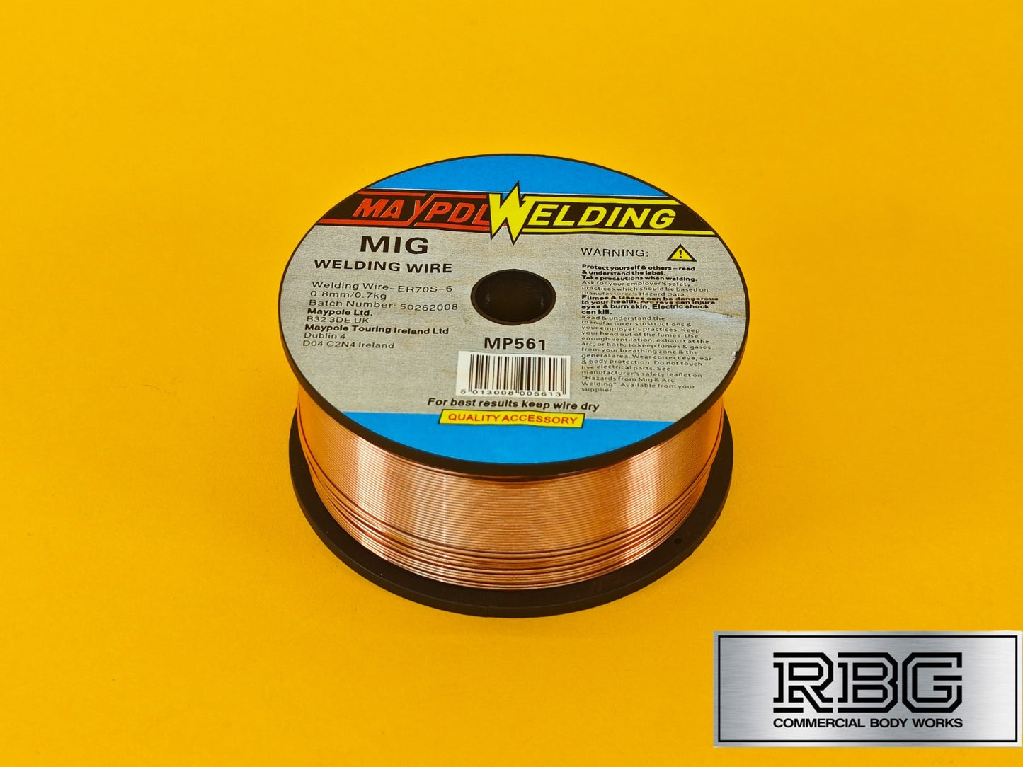 MIG Welding Wires TWO SIZES Mild Steel - 0.6mm & 0.8mm - 0.7kg, 5kg, 15kg UK TOP