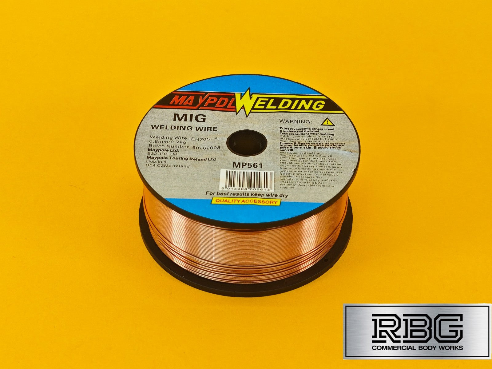 MIG Welding Wires TWO SIZES Mild Steel - 0.6mm & 0.8mm - 0.7kg, 5kg, 15kg UK TOP