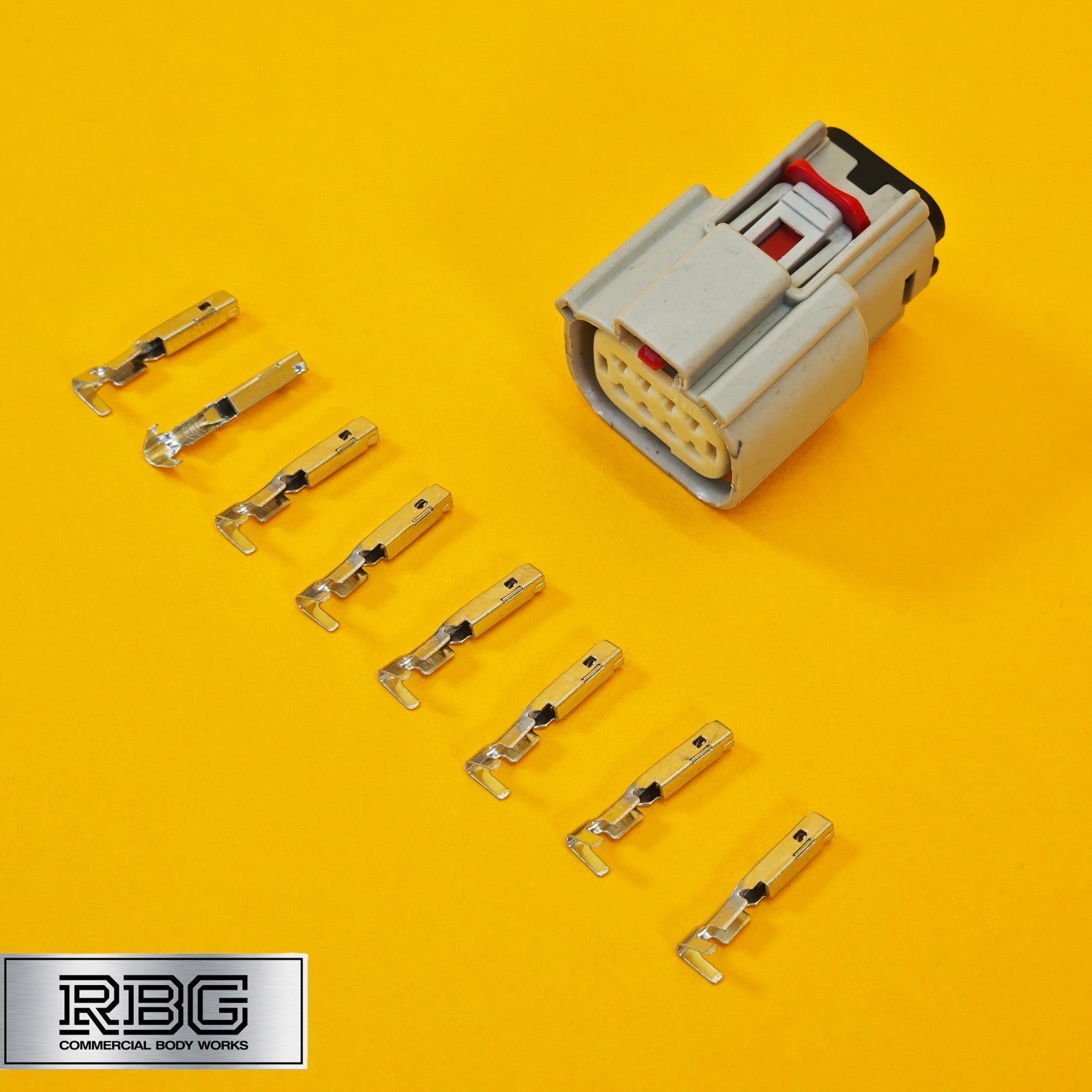 Ford Transit MK8 Wiring Loom Plug Grey for Tail Light Lamp Tipper Recovery 8Pin