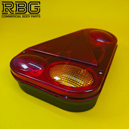 Rear Combination Lamp LEFT HAND Radex Light for Trailer Caravan 5 Function 12V