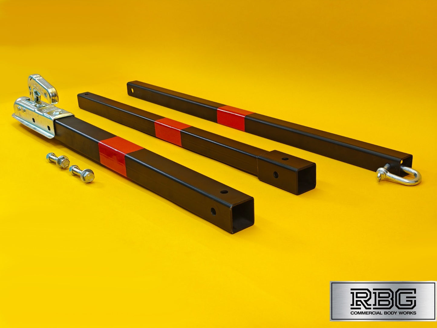 Vehicle Recovery Tow Pole 3.5Ton With Red Reflector 2.6m 3500kg 3pc Car Van UK