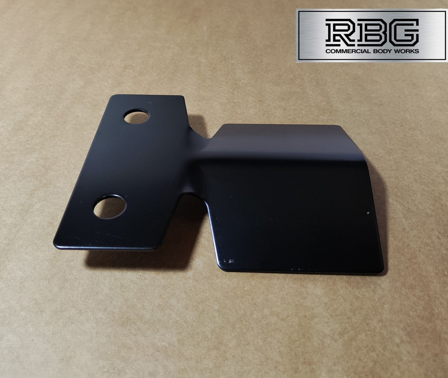 Bumper Protector Towbar Plate Tow Ball BLACK Bolt on Bracket Towing Trailer