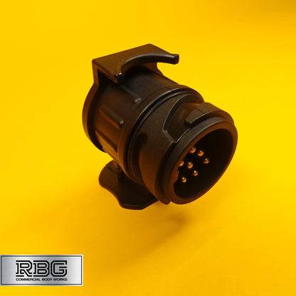 13 Pin to 7 Pin Plug Adaptor Vehicle to Trailer Caravan Towing Socket Adapter