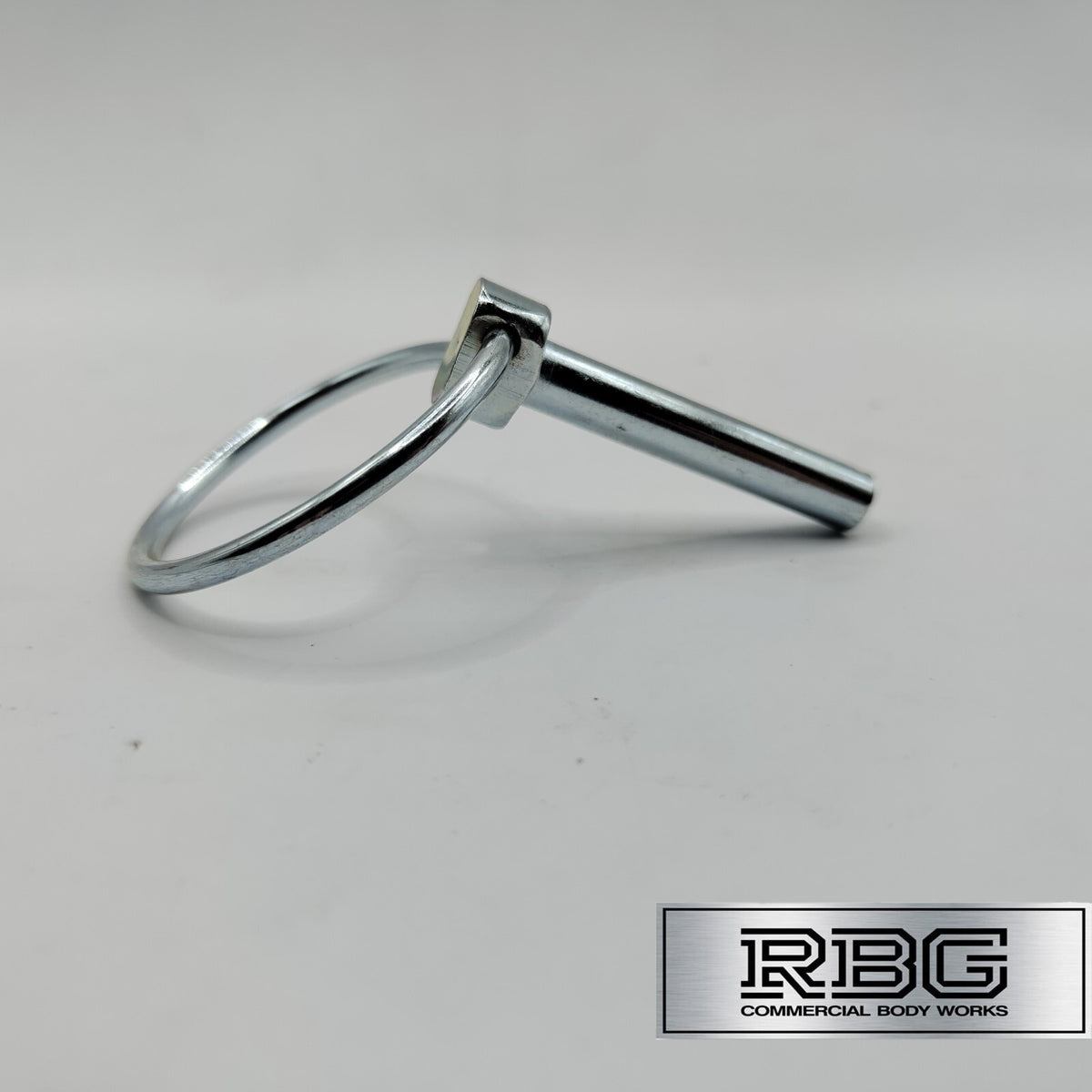 2x Lynch Pins Ø8 x 44.5mm Zinc Plated Steel Linch Pins Trailer, Tractor, Truck