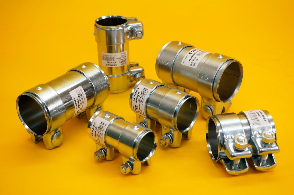 Exhaust Pipe Connector Joiner Adjustable Heavy Duty Tube Adapter VARIOUS SIZES