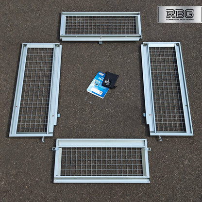 High Side Mesh Kit for Erde 122 & Maypole MP6812 Trailers Heavy Duty 440mm UK