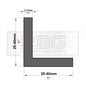 ALUMINIUM ANGLE Equal & Unequal Angles All Sizes & Thickness Free UK Delivery