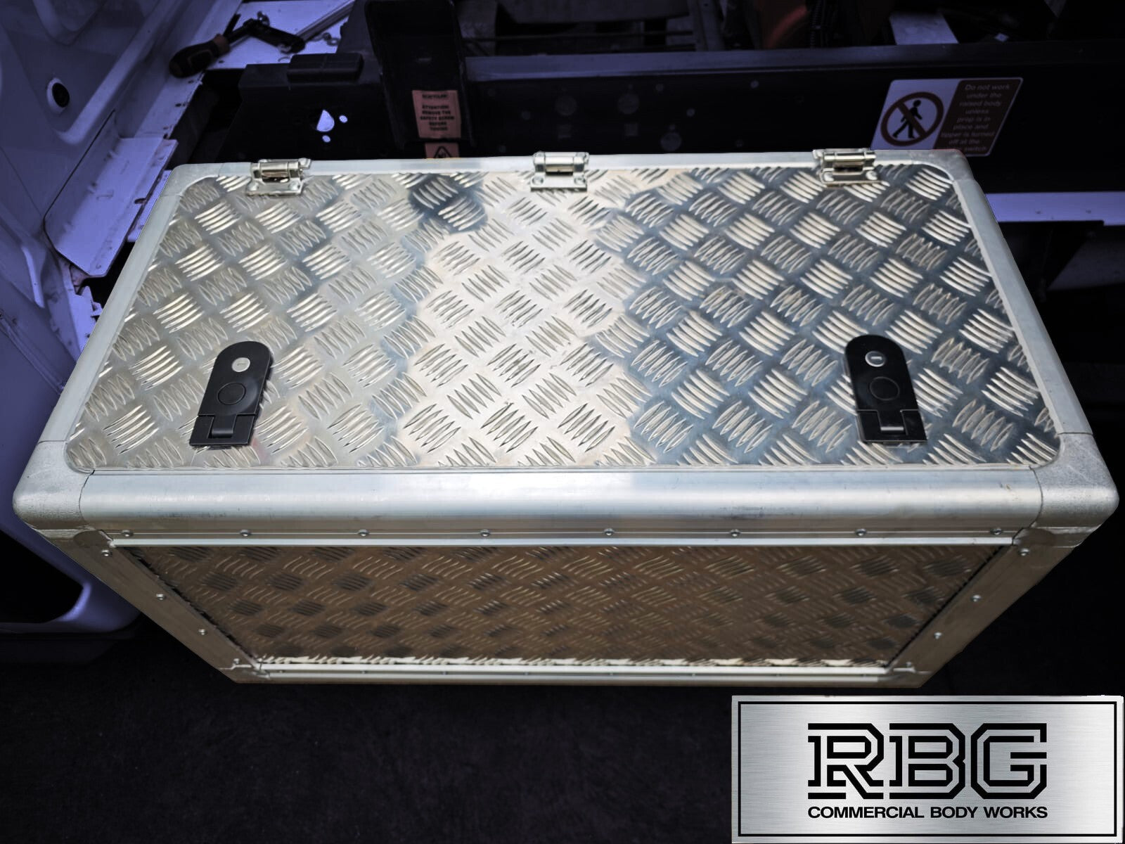 Aluminium Toolbox Storage Box Lockable - Ford Transit Trucks ##FREE POSTAGE!!!##