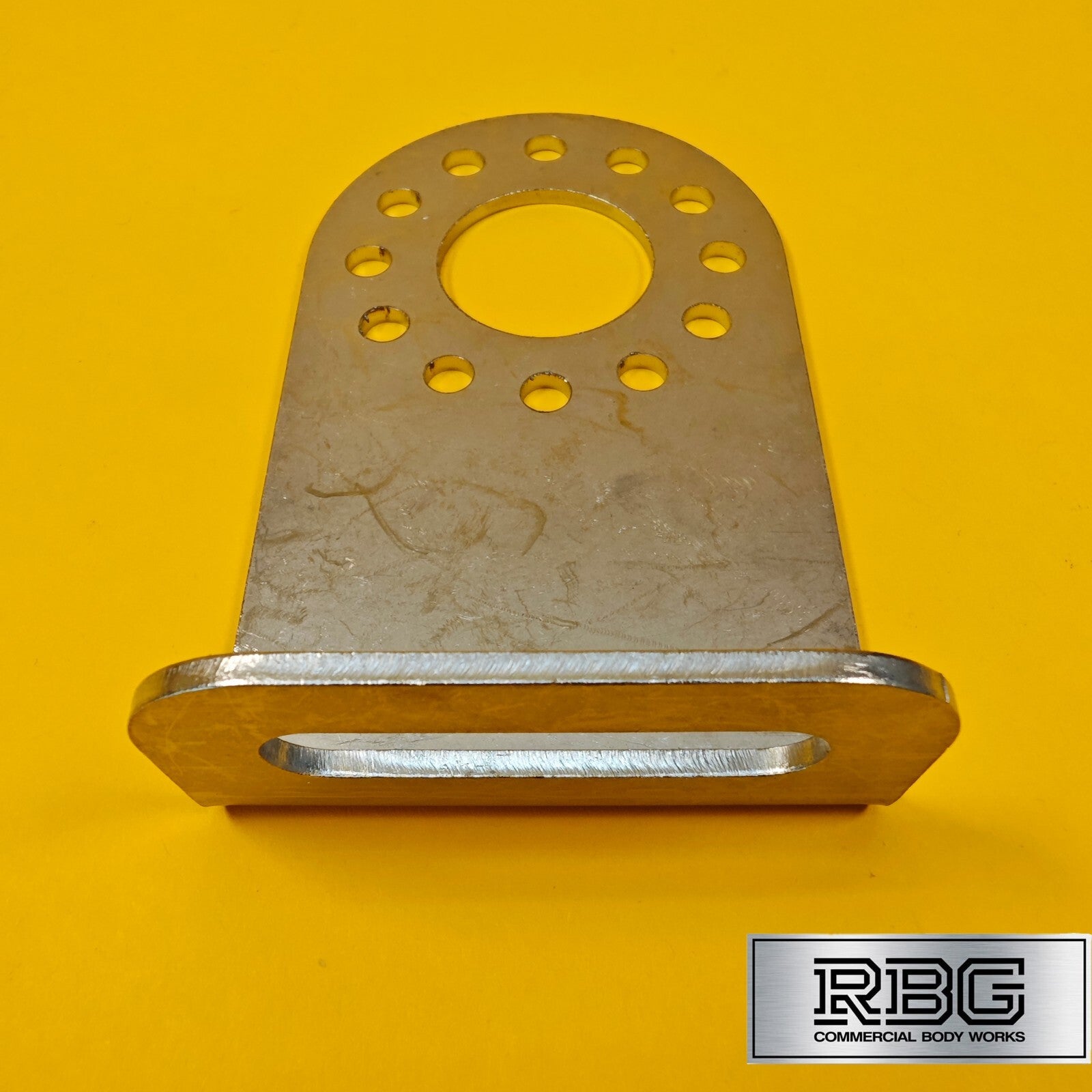 Right Angle Towbar Socket Plate 7 or 13 Pin Heavy Duty Mounting Trailers No Slot