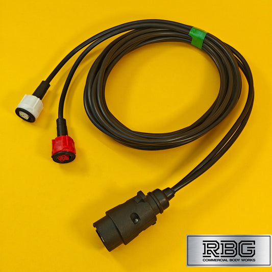 Marker Harness Radex 4M 7 Pin Plug 2x 5 Pin Connectors For Trailer Wiring Italy