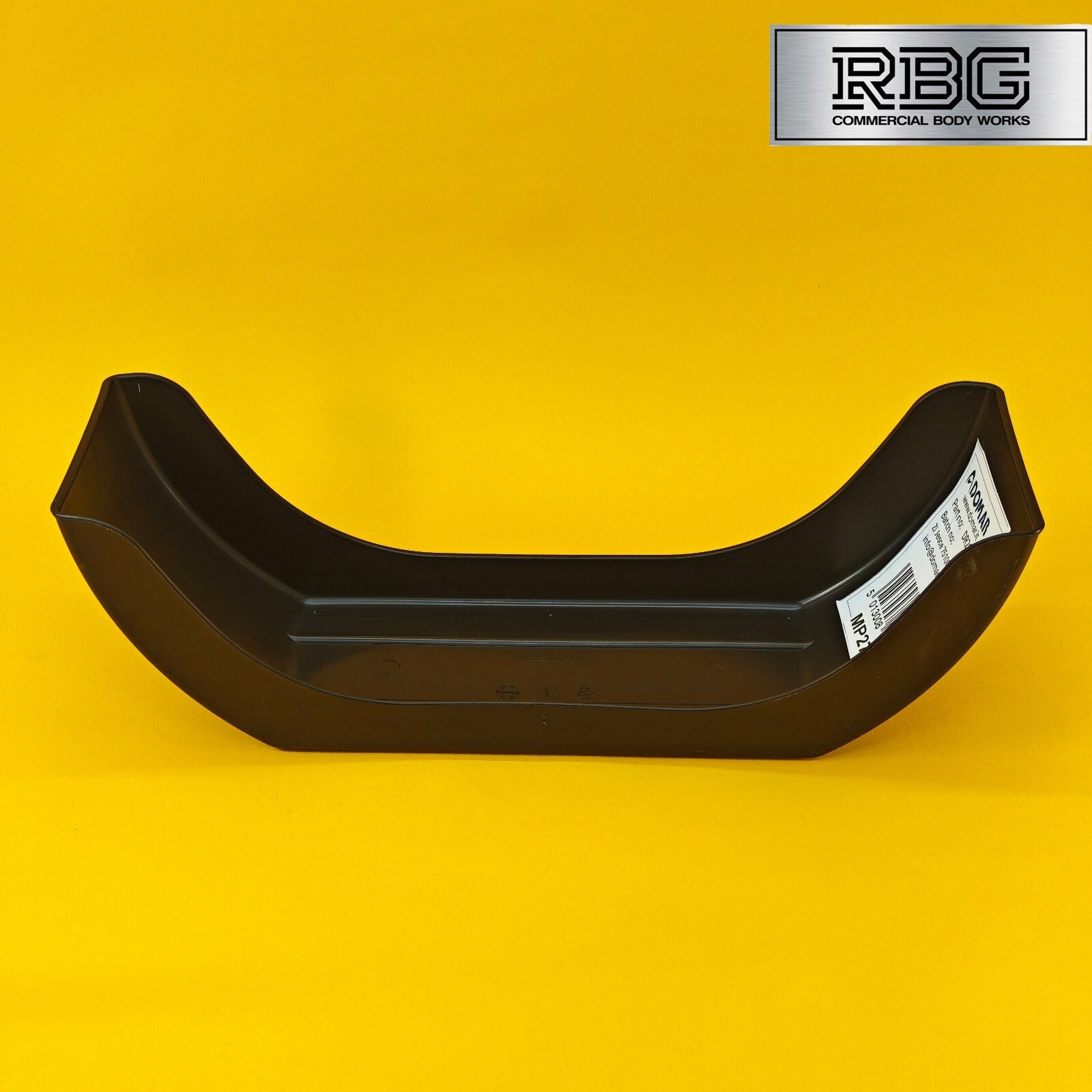 8 Inch Plastic Mudguard Single 550mm x 160mm for Trailer 8″ Wheels Domar Deluxe