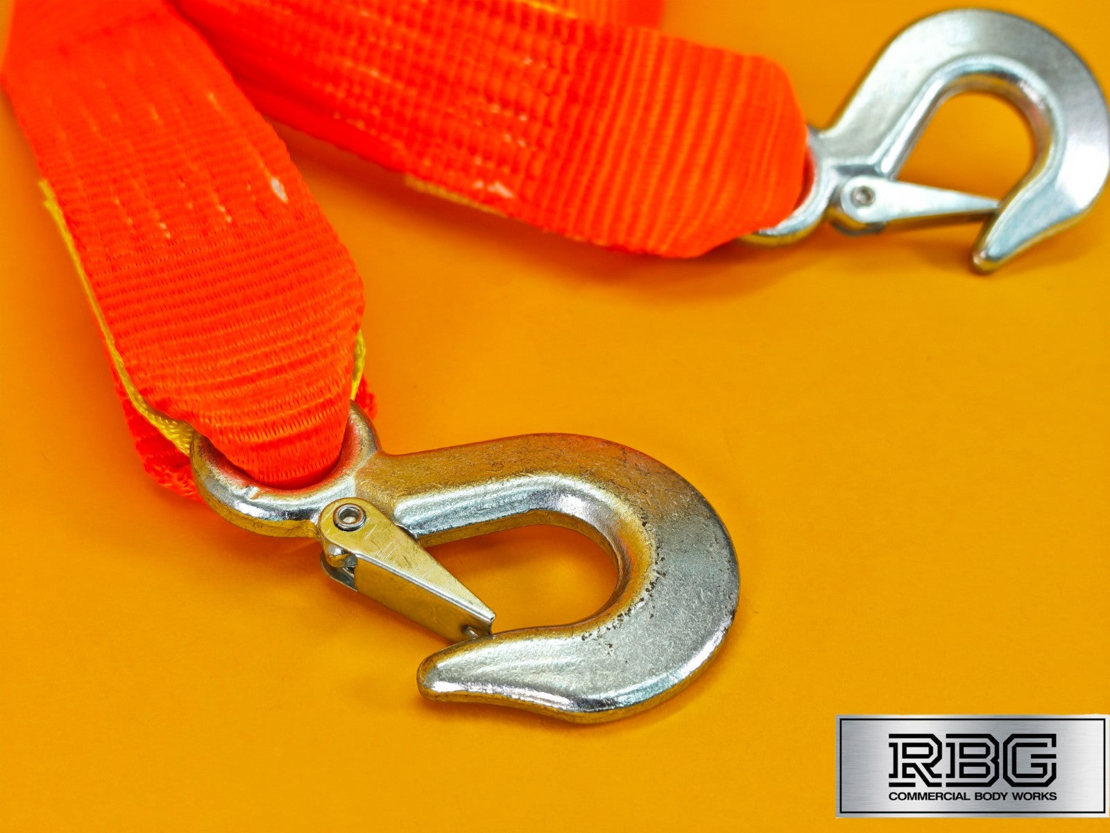 Recovery Towing Strap 4T Heavy Duty 2 Forged Steel Hooks Pull Rope 3.5m x 50mm
